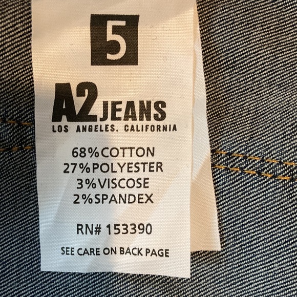 A2jeans Los Angeles California Jeans women’s size 5 stressed out. - Picture 7 of 7